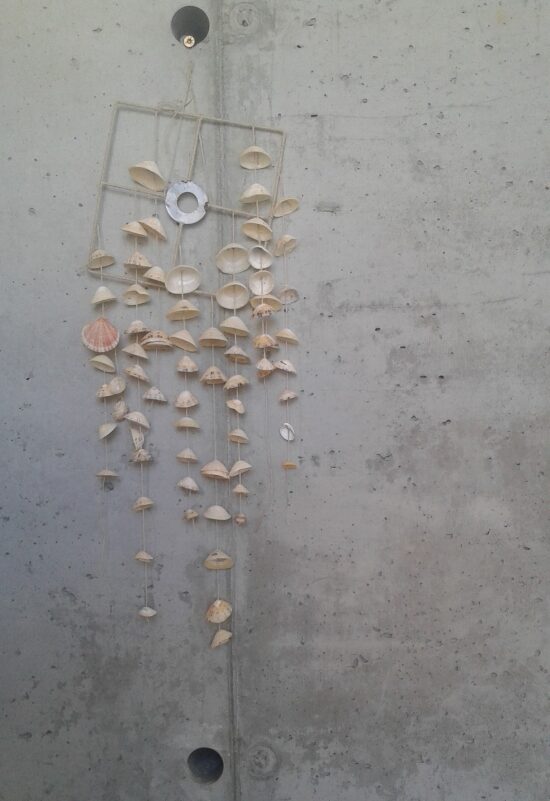 Mur intérieur en béton banché (accumulateur de chaleur)